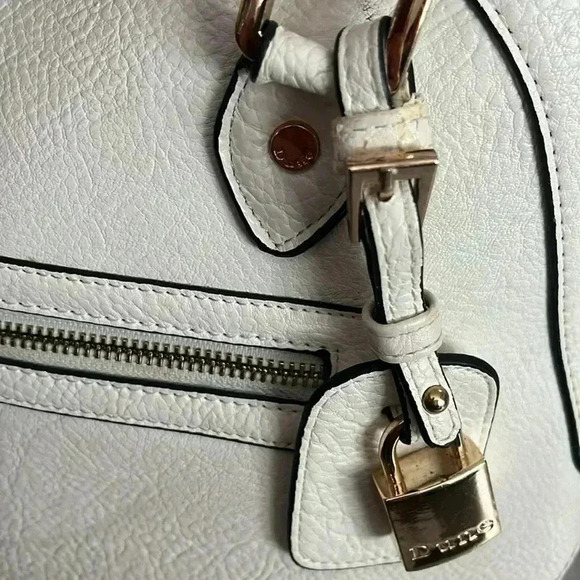 Dune London White  Handbag with Shoulder Strap - Picture 9 of 13